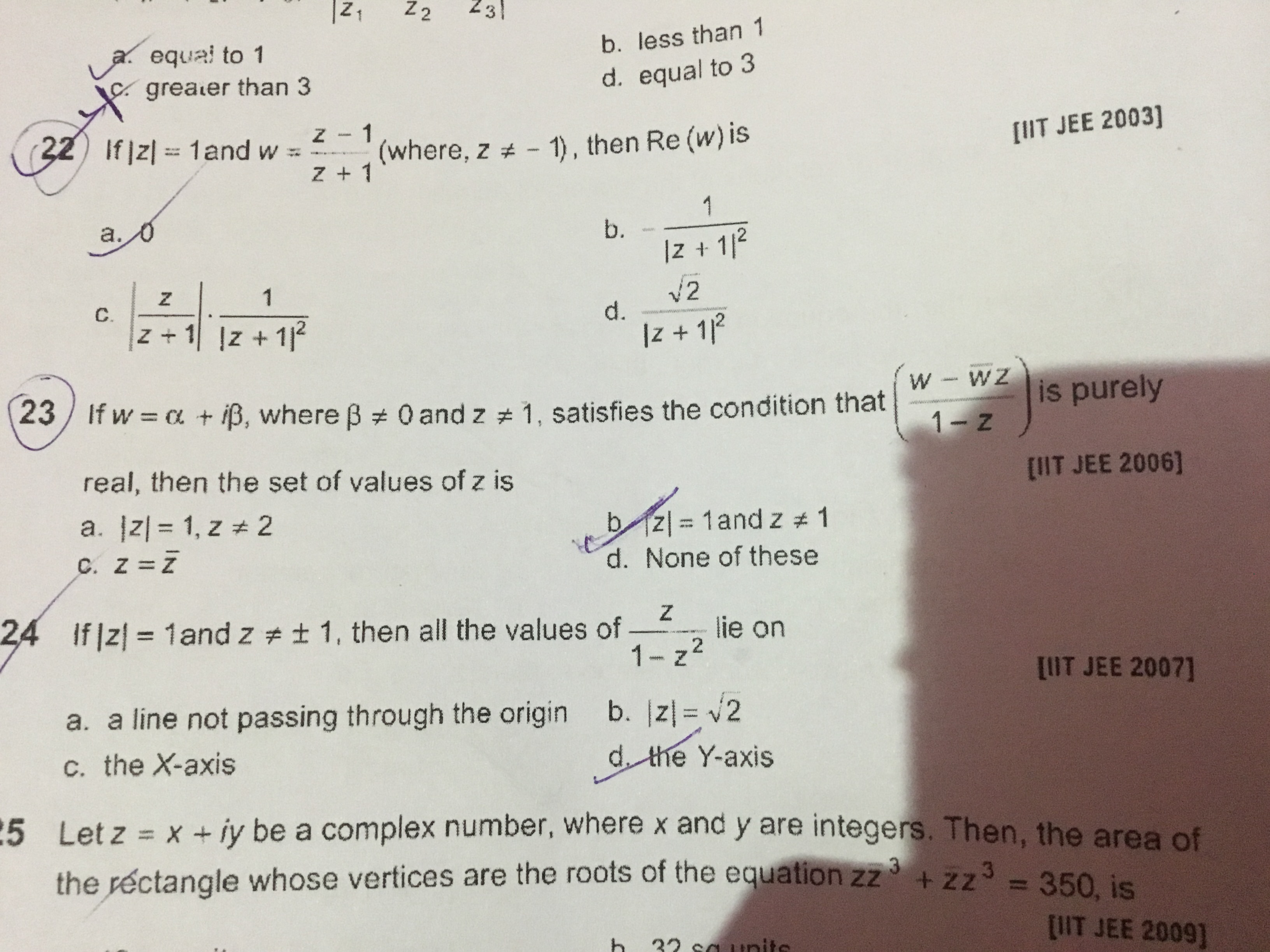 Question image for i want solution of question number 23.also let me